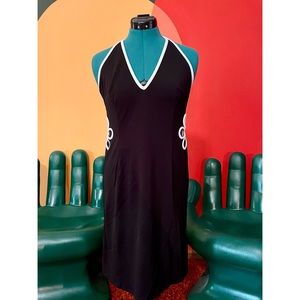 Vintage 90s does 60s, Y2K halter dress